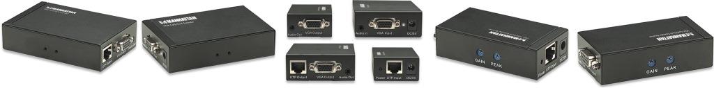 Manhattan VGA Cat5 5E 6 Extender