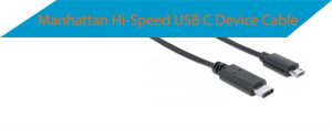 Manhattan USB TypeC Male to MicroB Male Cable