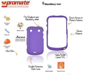 Promate B.Shell BlackBerry 9900 Colour:Purple