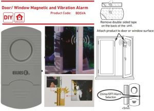 Ellies Door And Window Vibration Alarm