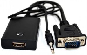 GIZZU 1080P VGA to HDMI Adapter with Audio