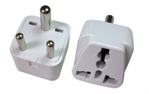 Geeko International 3 Pin Power Adapter Converter