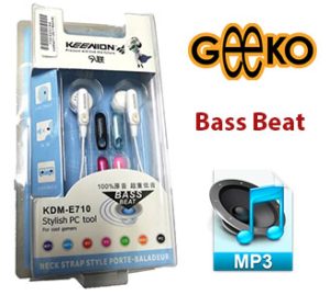 Geeko In Ear Stylish Wired Earphones