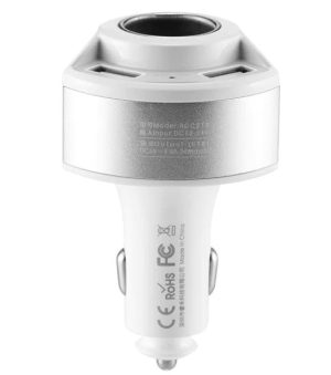 Remax RCC218 Journey Black 4.8A Fast Dual USB Car Charger