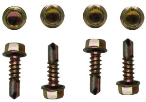 Solarix Hexagon Head Self Tapping Screw Pack of 4