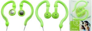 Geeko Green Hook On Stereo Earphones