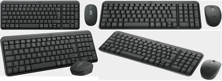Logitech MK250 Wireless Mouse and keyboard