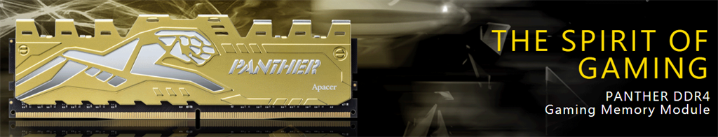 Apacer Panther 8GB DDR4 3200MHz CL16 Gaming Memory