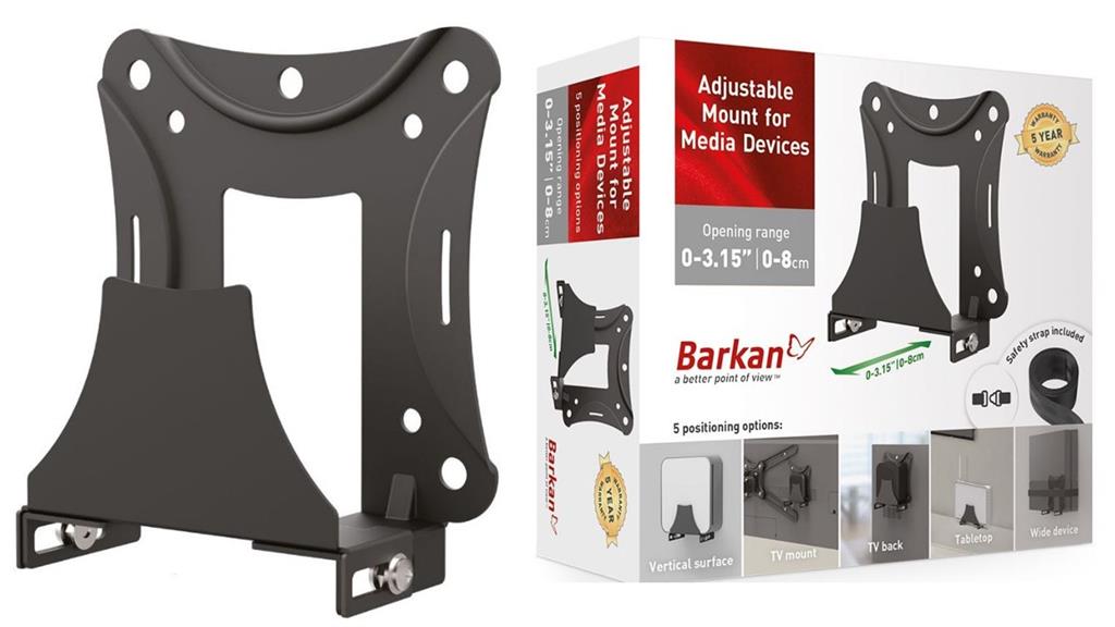 Barkan Adjustable Mount for Media Devices