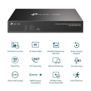 TP LINK 14Channel Network Video Recorder with 14 POE