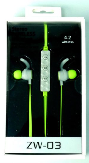 Geeko Wireless Bluetooth Earphones Green