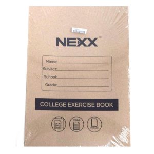 Nexx A4 College Exercise Book Unruled book 72 pages