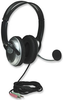 Manhattan Classic Stereo Headset With Mic