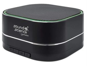 Manhattan Sound Science Metallic LED Bluetooth Speaker
