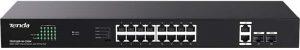 Tenda 16 PoE Plus 2SFP Port Ethernet Switch