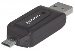Manhattan imPORT Reader-Mobile OTG Adapter