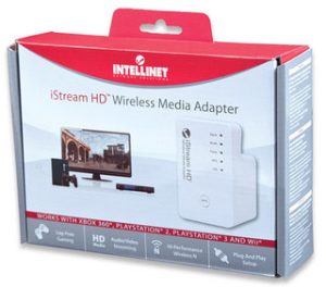 Intellinet Wireless 300N iStream HD Media Adapter