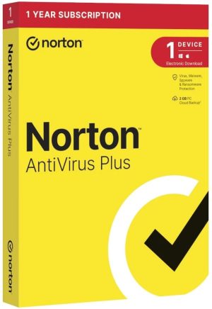 Norton AntiVirus Plus 1 USER Annual License