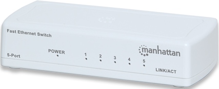Manhattan 5 Port Fast Ethernet Switch