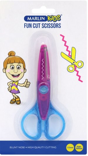 Marlin Kids Scissors Fun Cut 130Mm