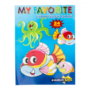Marlin Kids Favourite Colouring Book 24 page