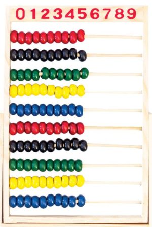 Marlin Kids Wooden Frame Abacus 100 beads