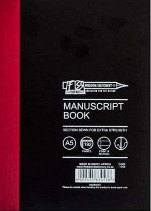 Freedom A5 Manuscript Book 2 Quire 192 Pages