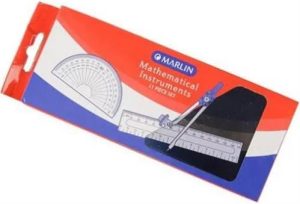 Marlin Math Set 11 Pcs Metal Container