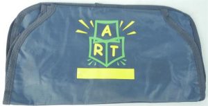 Brainware Kids Art Aprons Plastic Blue