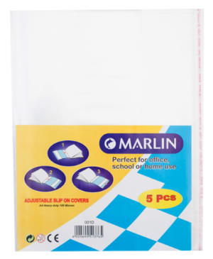 Marlin A4 Slipon Book Covers 120micron