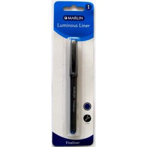 Marlin Precision Fineliner Pen Blue