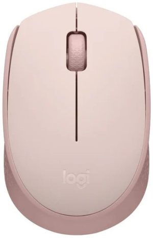 Logitech M171 Wireless Ambidextrous Optical Mouse Rose