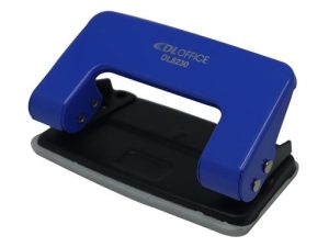 DLOffice Student Metal 2 Hole Punch Blue