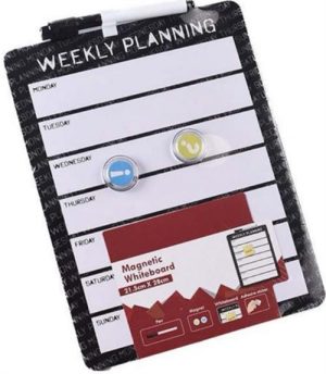 Brainware Magnetic Weekly Planner