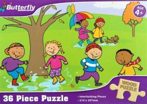 RGS 36pc Winter Wooden Puzzle