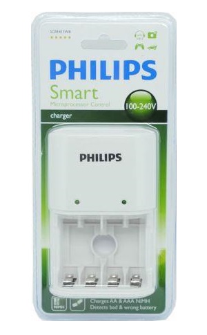 Philips SCB1411WB Smart Charger with Microprocessor Control
