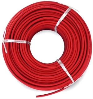 Solarix 6mm2 Single Core Solar Photovoltaic PV Cable Red