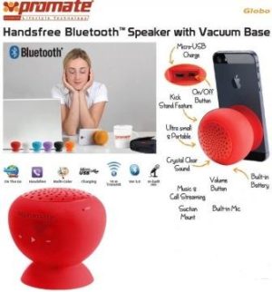 Promate Red Globo 2 Portable Bluetooth Speaker