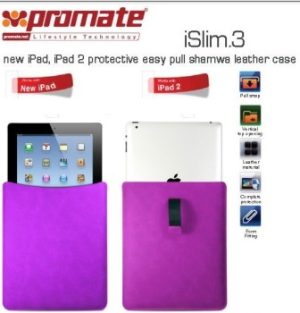 Promate iSlim.3 Easy Pull shamwa leather case Leather Case