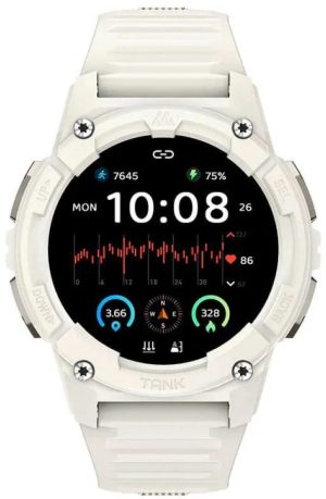 Kospet Tank S2 Ultra 1.32 Inch Amoled White Smartwatch