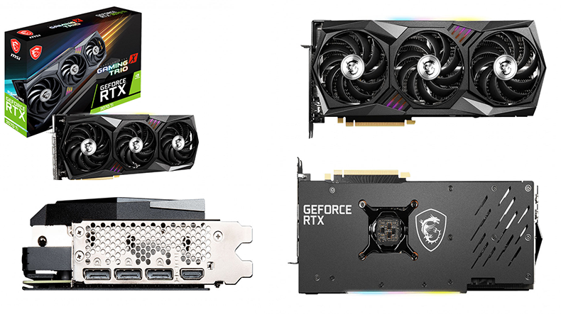 MSI Nvidia GeForce RTX 3070 Ti GAMING X TRIO 8G Graphics