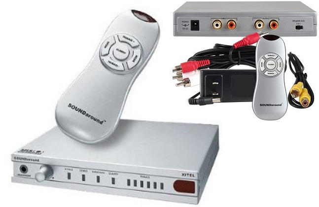 Xitel Sound Around for Xbox 360 DVD Audio from 2 Speakers