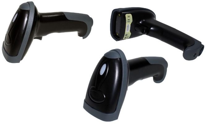 Postron Wired USB Handheld Laser 1D Barcode Scanner