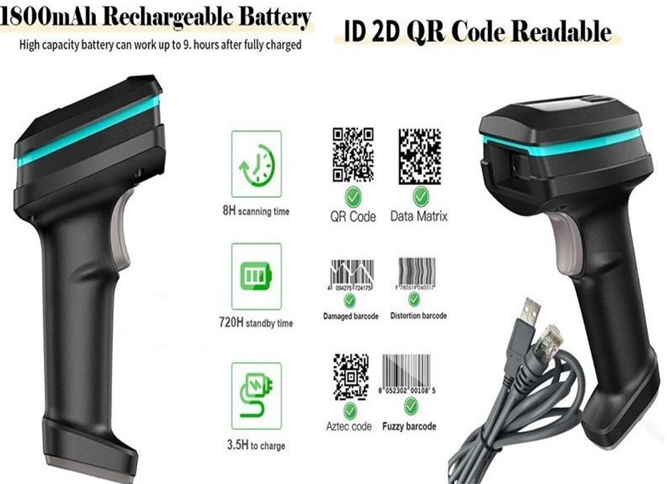 Postron 2D High HD Barcode Scanner
